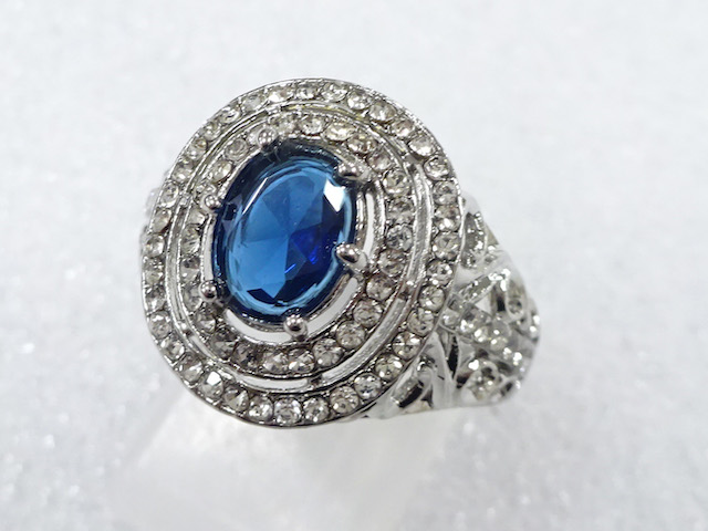 色石　指輪(19号)